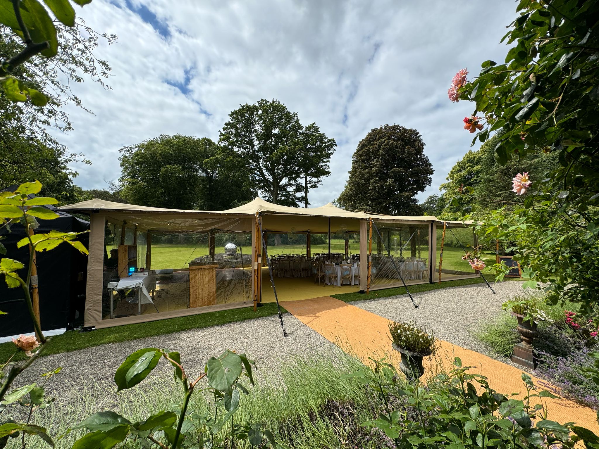 Stretch Tent Hire Knutsford